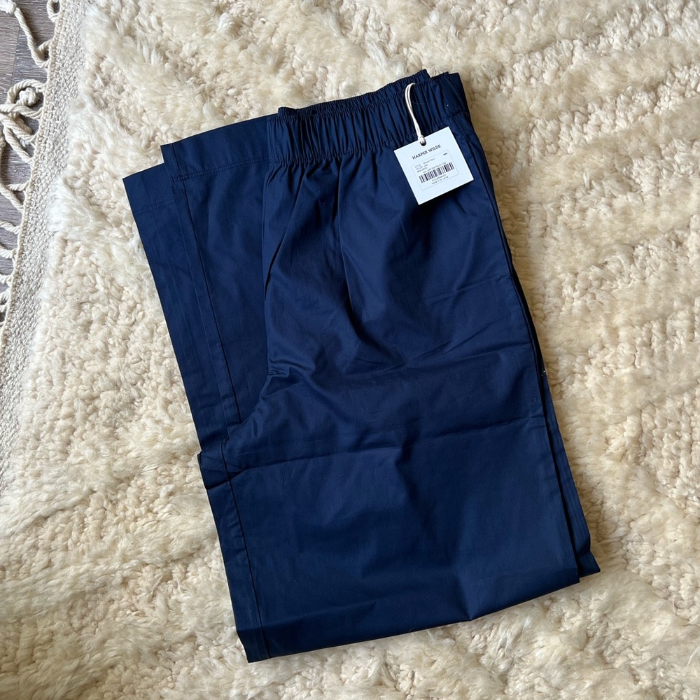 Harper Wilde Classic Poplin Pajama Pants. Brand new with Tags.